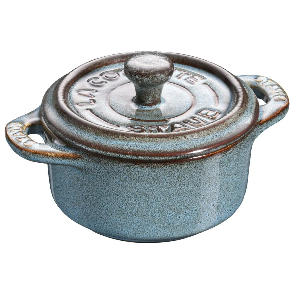 Set de 4 mini cocottes cerámicas Staub