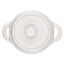 Set de 4 mini cocottes cerámicas Staub
