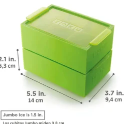Set de 2 moldes para cubitos XL Jumbo Zoku