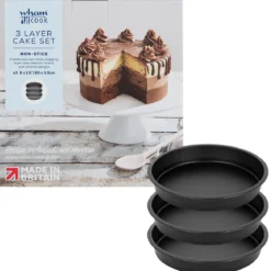 Set de 3 moldes para tartas 20 cm Wham® Cook