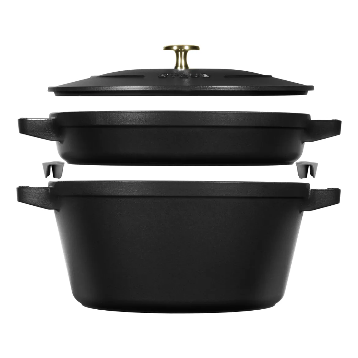 Set de 3 piezas de hierro fundido apilables Staub