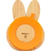 Set de plato de bambú con cuchara y tenedor de acero inox Miffy Zilverstad