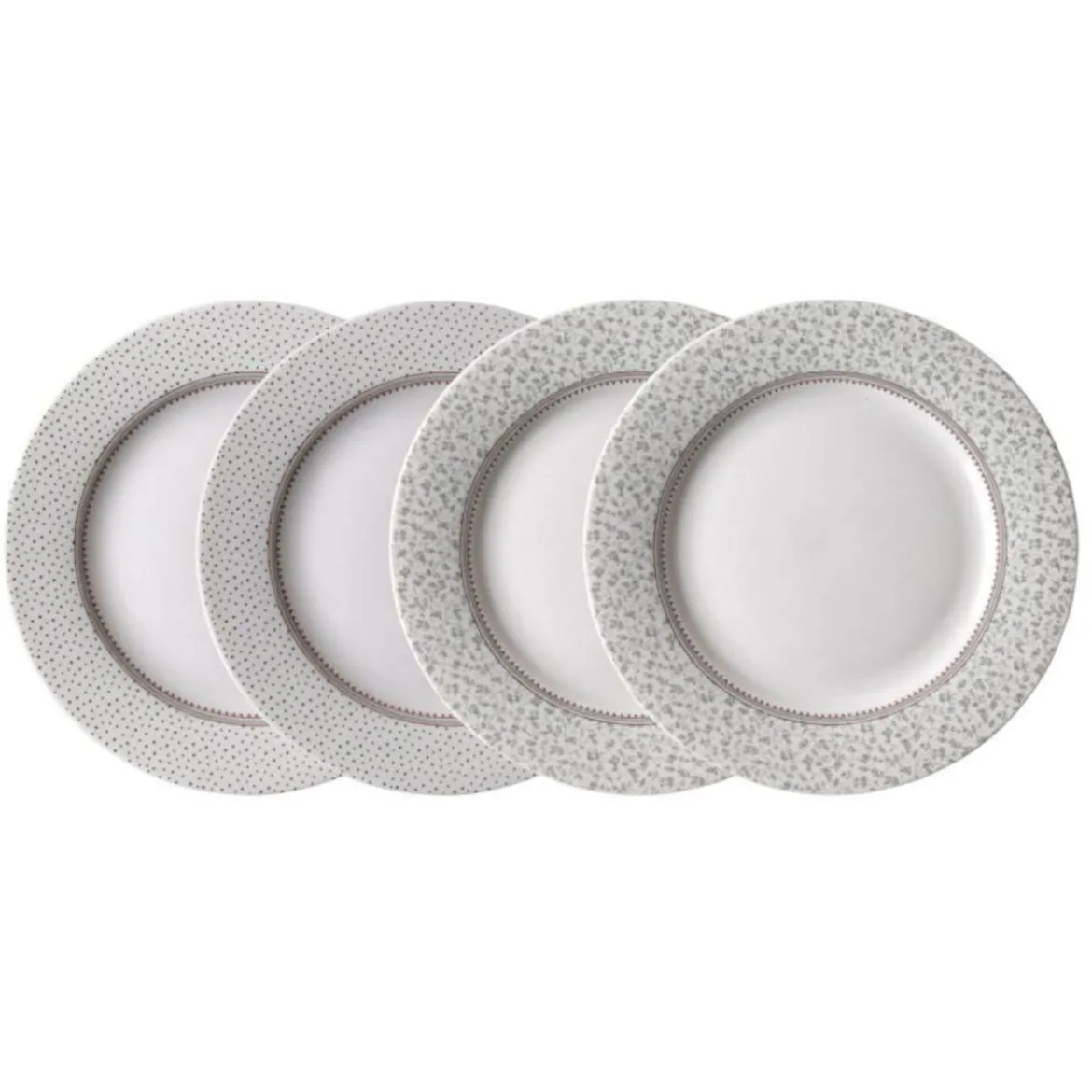 Set de platos de porcelana Wild Clematis Laura Ashley