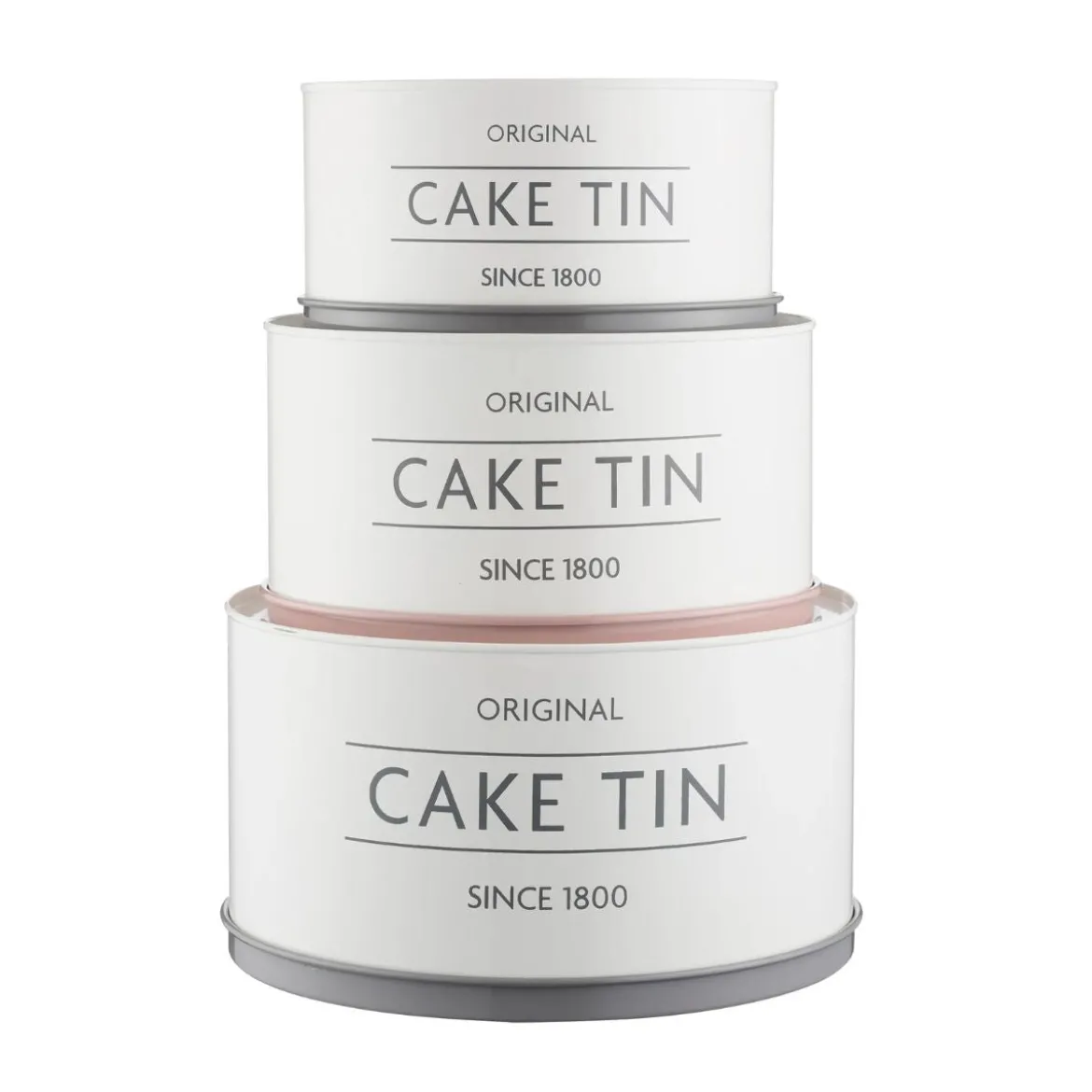 Set de 3 recipientes para tartas Mason Cash