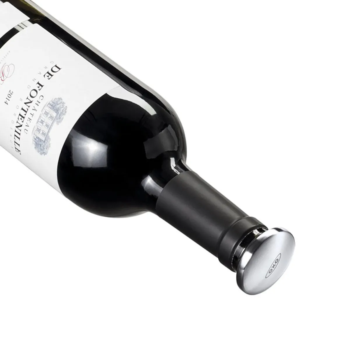 Set de 2 tapones herméticos para vino OXO