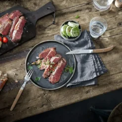 Set de 6 tenedores y cuchillos de carne Ranch WMF