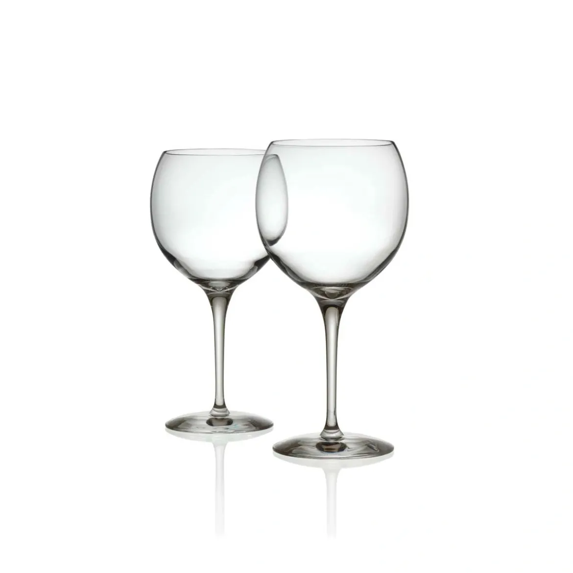 Set de 4 vasos de vino de vidrio cristalino Mami XL Alessi