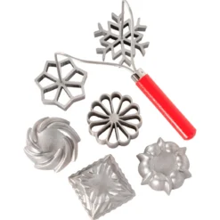 Set para flores fritas, buñuelos y tartaletas escandinavas Nordic Ware