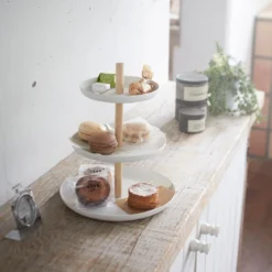 Stand para pasteles triple Tosca Yamazaki