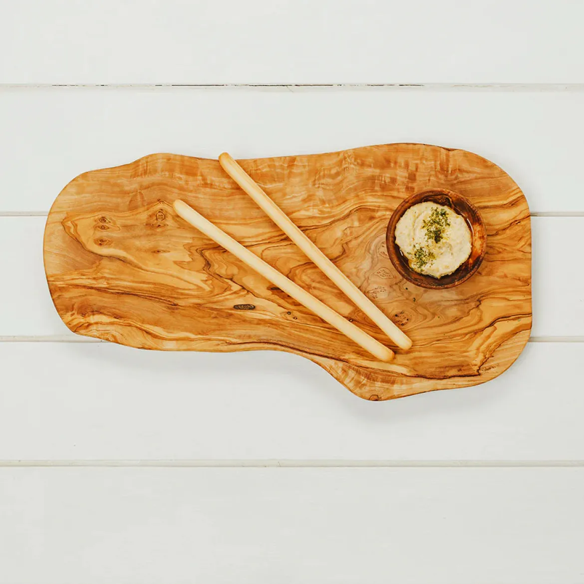 Tabla para cortar de madera de olivo Selbrae