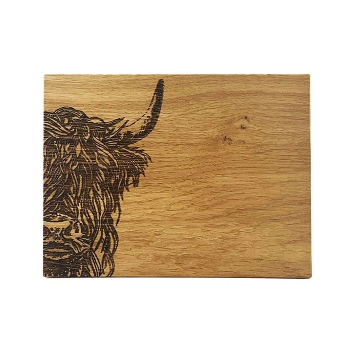 Tabla para cortar de madera de roble 20 x 15 cm Selbrae