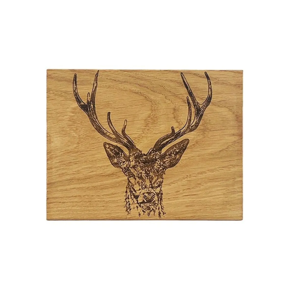 Tabla para cortar de madera de roble 20 x 15 cm Selbrae