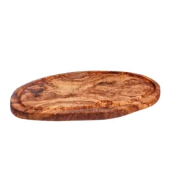 Tabla para cortar de madera de olivo con ranura para jugos Selbrae