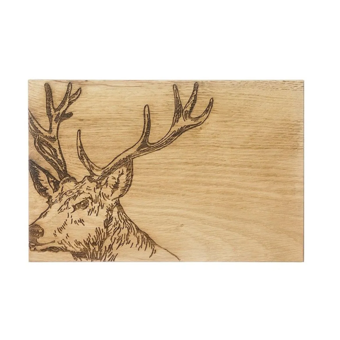 Tabla para servir 30 cm de madera de roble Selbrae