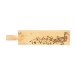 Tabla rectangular para servir y cortar de madera de roble Selbrae