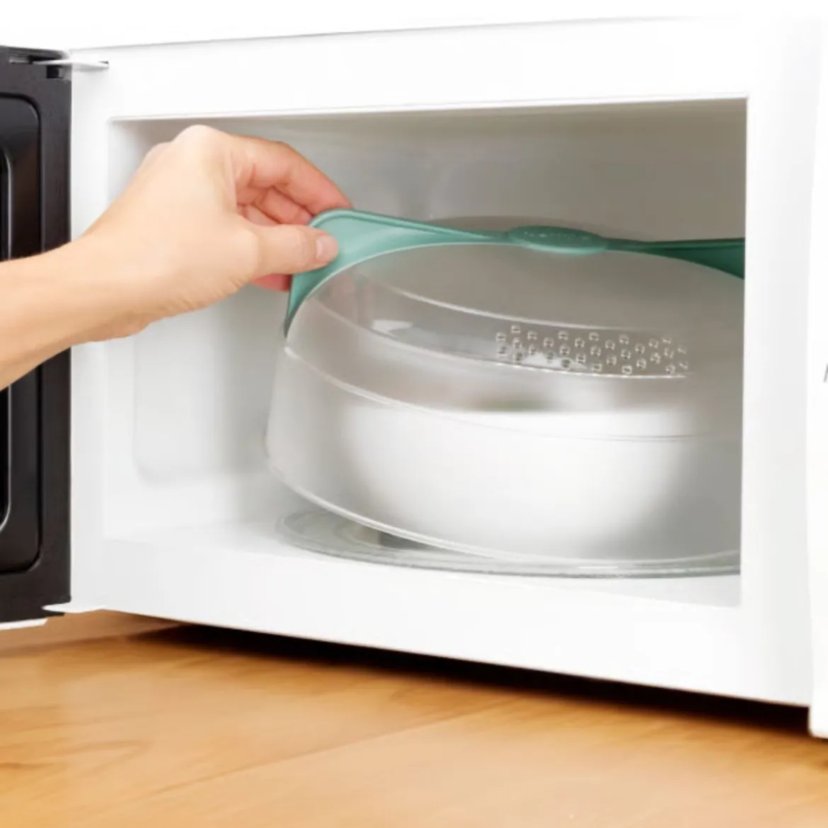 Tapa antisalpicaduras para microondas Lékue