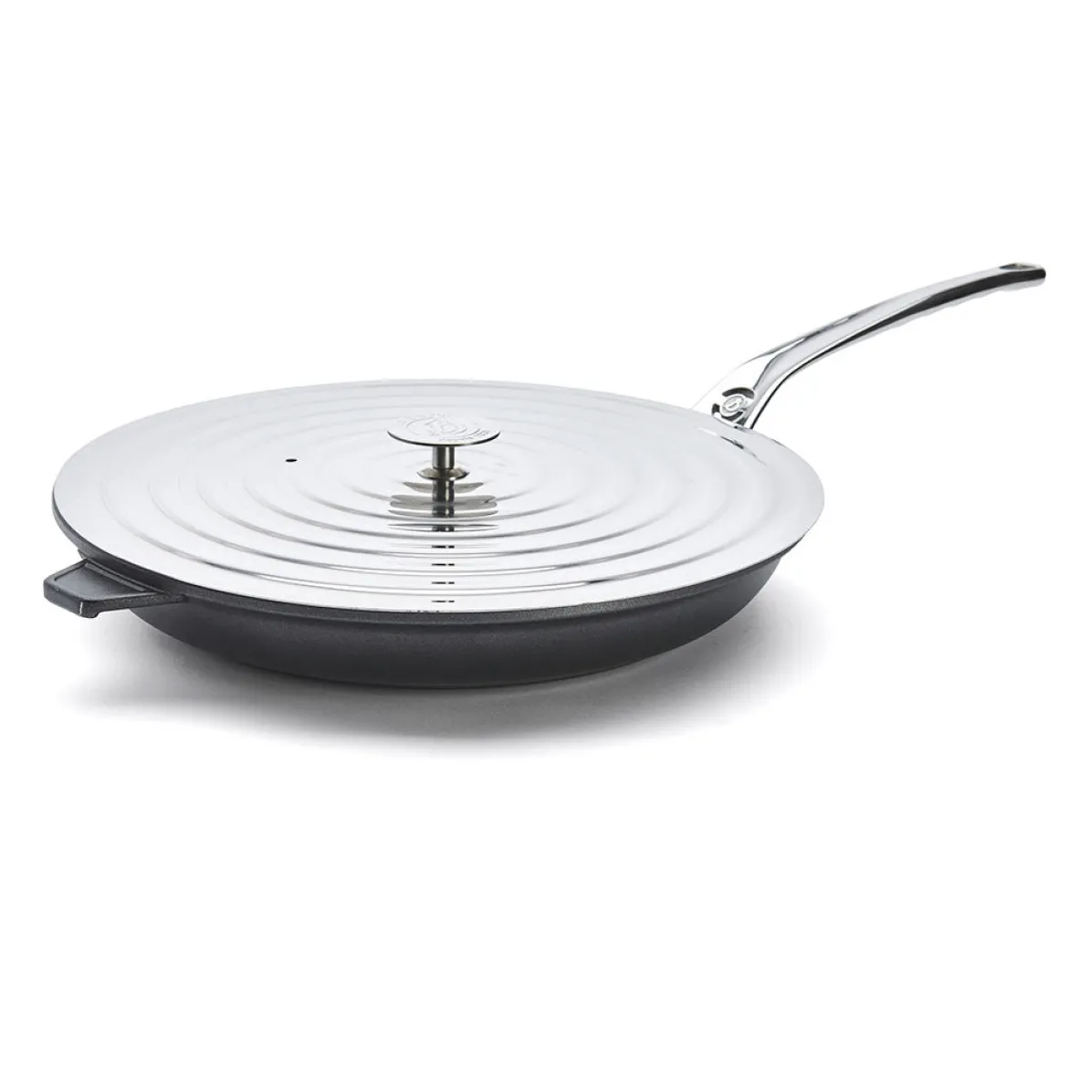 Tapa universal inox De Buyer para sartenes, ollas y paelleras