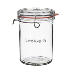 Tarros y botellas herméticas de cristal Lock Eat Luigi Bormioli