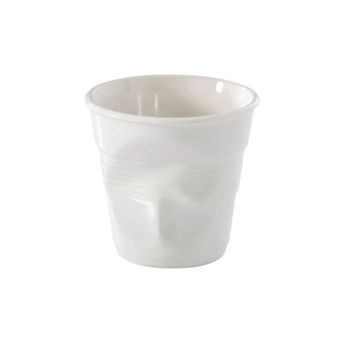 Taza arrugada tipo espresso de porcelana 80 ml Revol