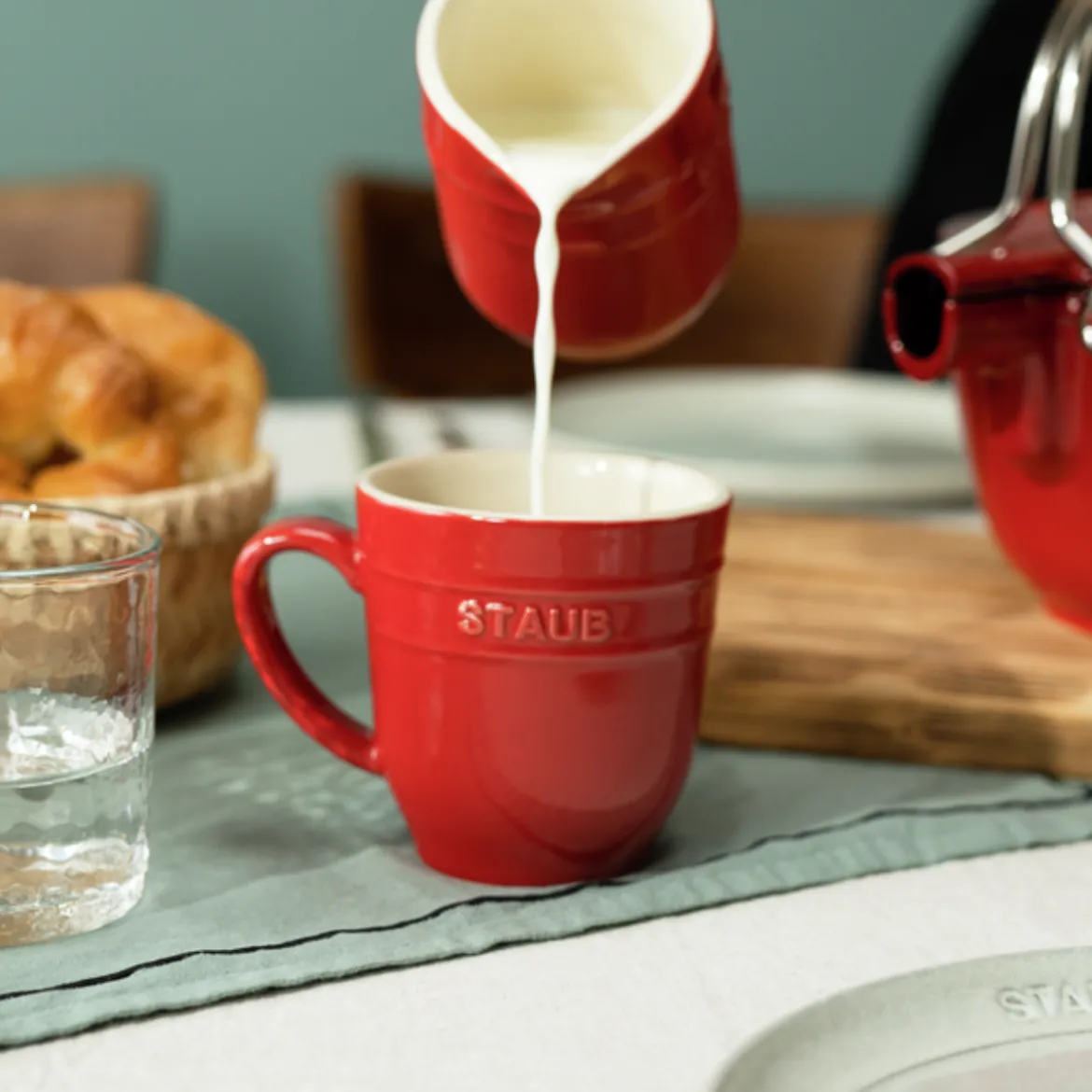 Taza cerámica tipo mug Staub