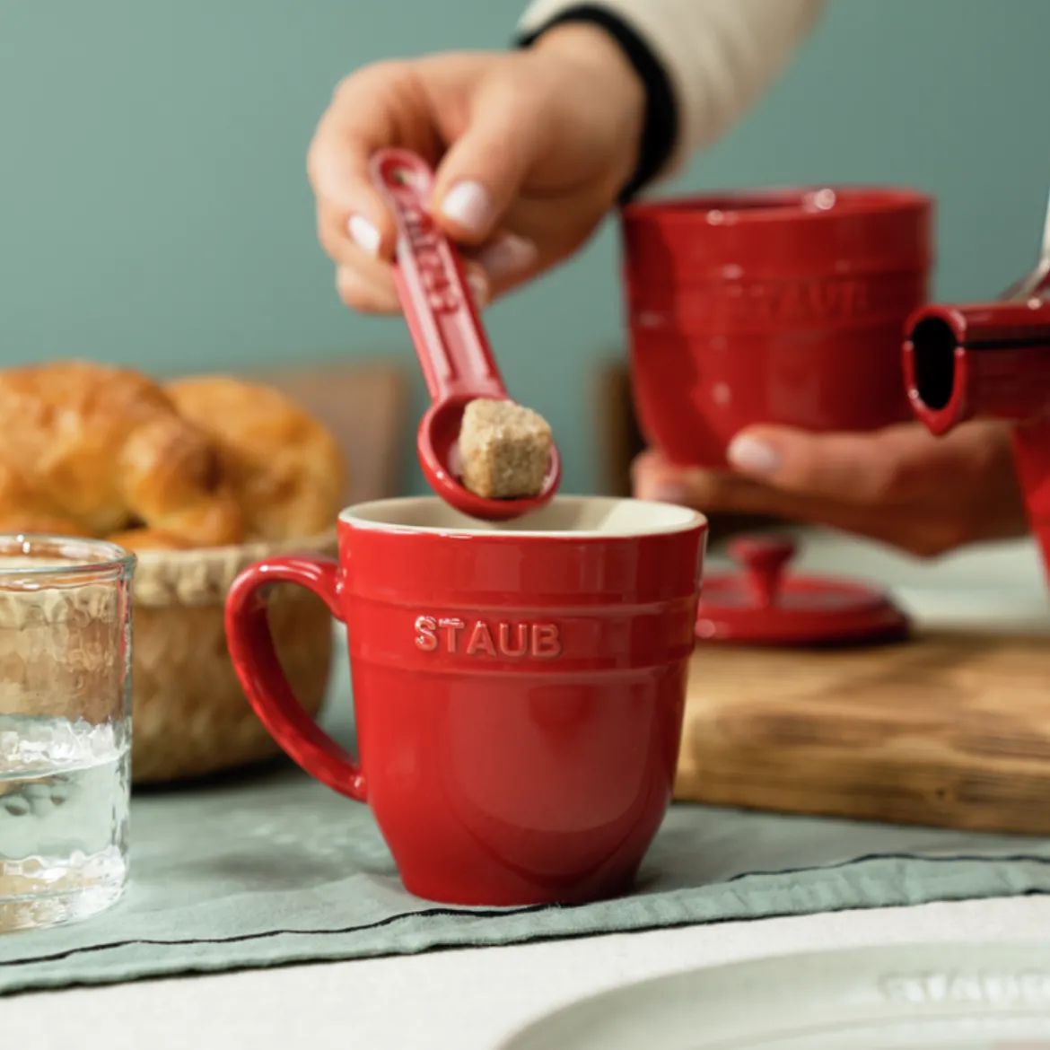 Taza cerámica tipo mug Staub
