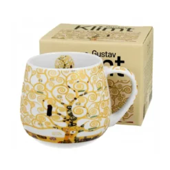 Taza mug ancha de porcelana Duo