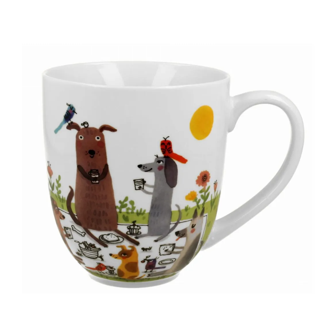 Taza Mug de porcelana XXL Duo