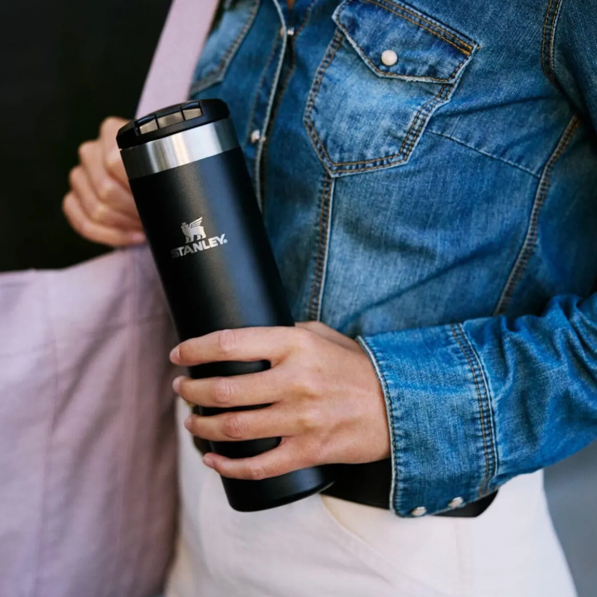 Taza térmica de acero inoxidable Transit FlipFlop Stanley