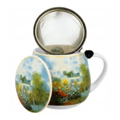 Taza XL para infusiones de porcelana Duo