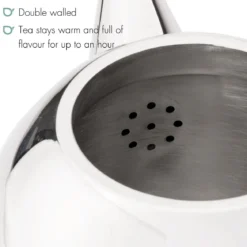 Tetera acero inoxidable doble pared Minuet ® Santhee Bredemeijer