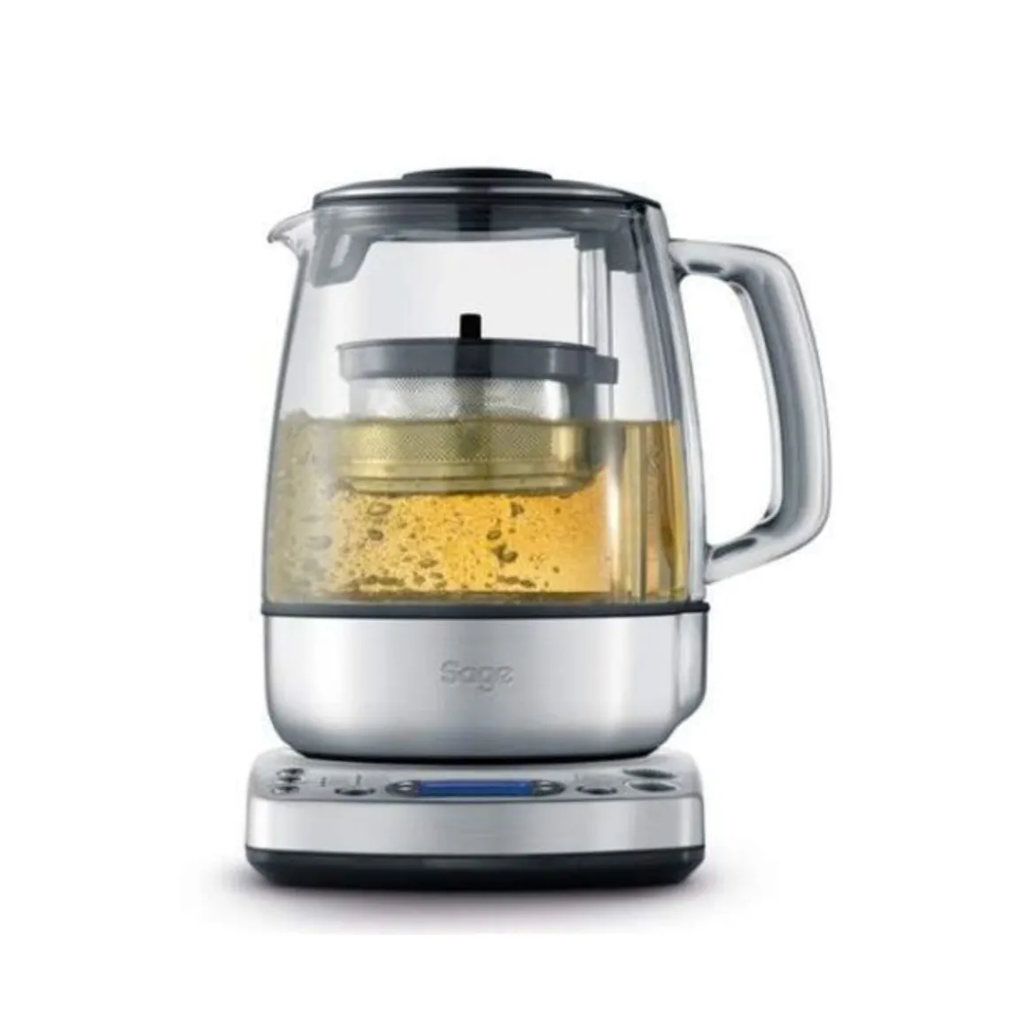 Tetera de cristal infusionado con control de temperatura Sage