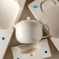 Tetera de porcelana francesa Madeleine Revol