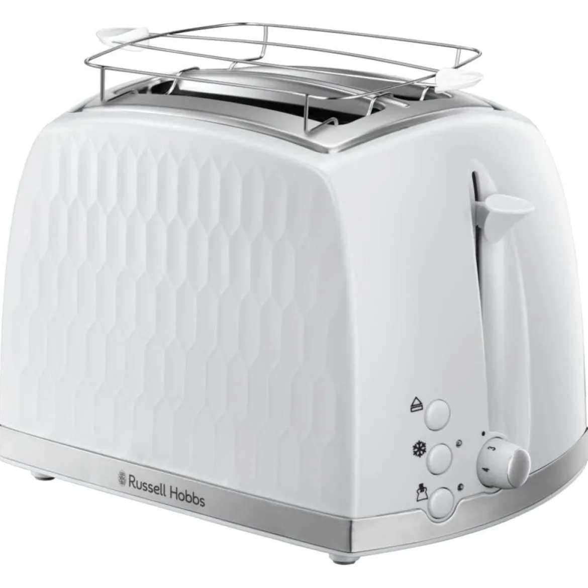Tostadora de 2 rebanadas Honeycomb de Russell Hobbs