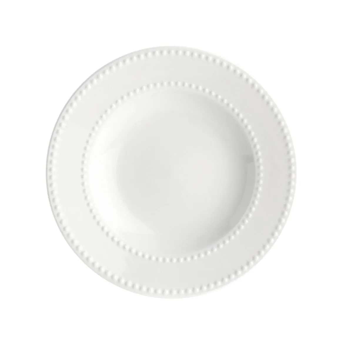Vajilla de 18 piezas de porcelana Collina La Porcellana Bianca