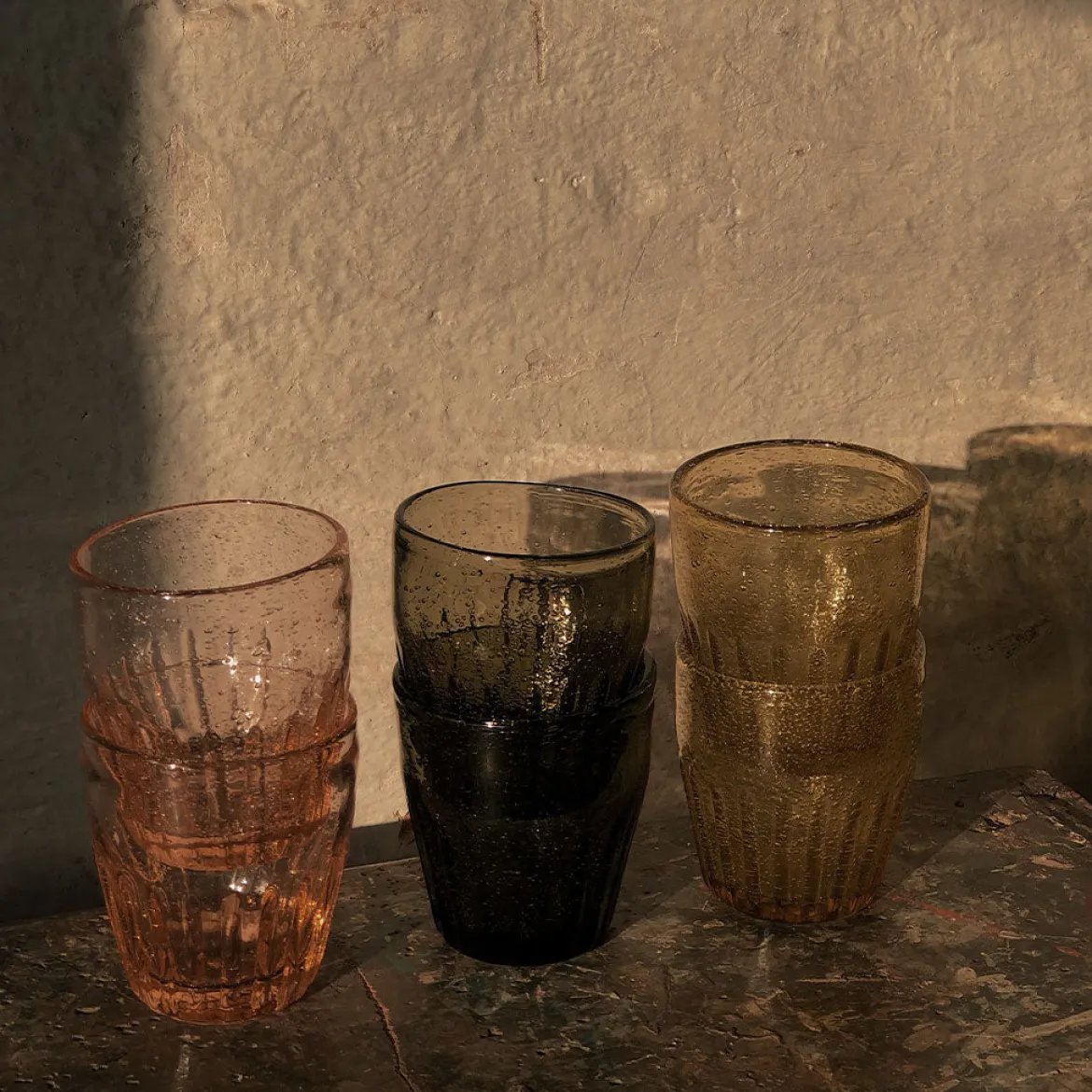 Vaso de cristal Iseo de Olsson & Jensen