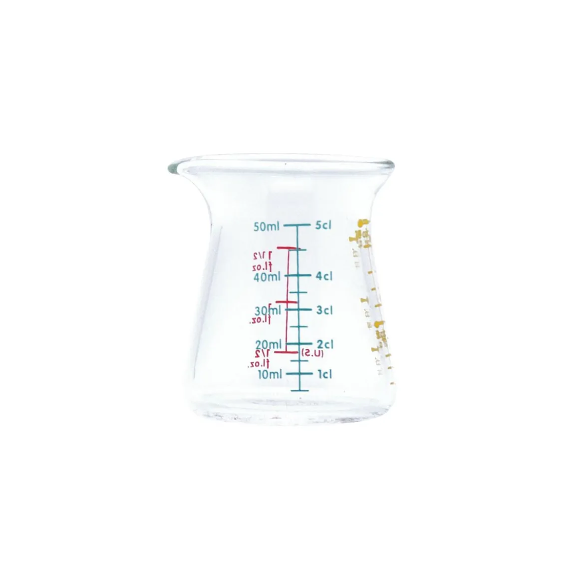Vaso medidor mini de cristal Pebbly