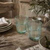 Vasos de cristal Glass Laura Ashley