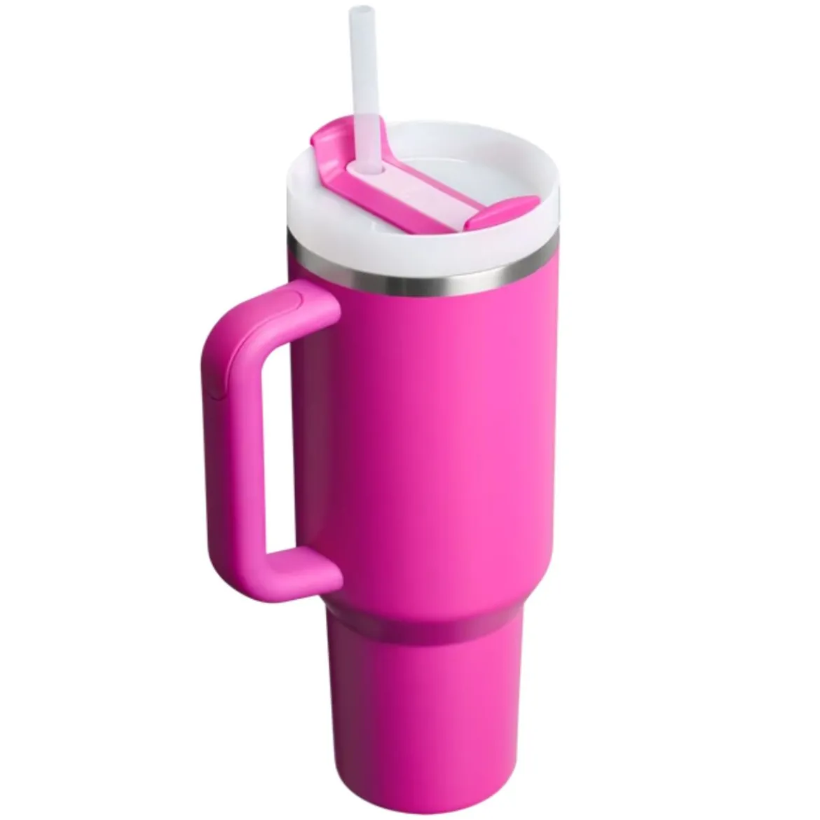 Vaso termo con asa y pajita The Quencher FlowState Stanley