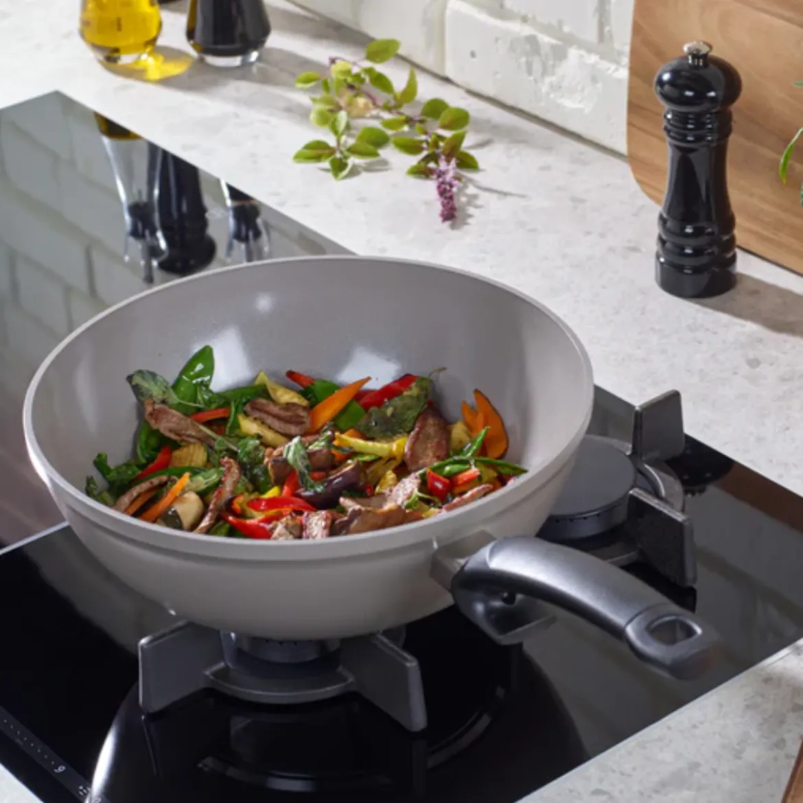 Wok cerámico al agua Ceratal® Fissler