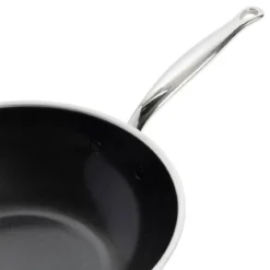 Wok cerámico con exterior de acero inoxidable Premiere GreenPan