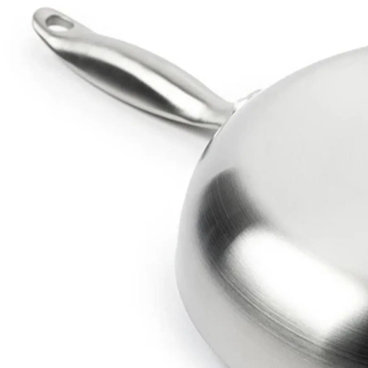 Wok cerámico con exterior de acero inoxidable Geneva GreenPan