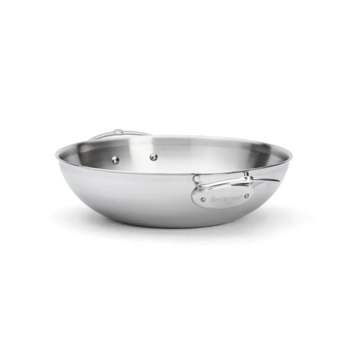 Wok con asas de acero inoxidable Affinity De Buyer