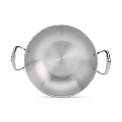 Wok con asas de acero inoxidable Affinity De Buyer