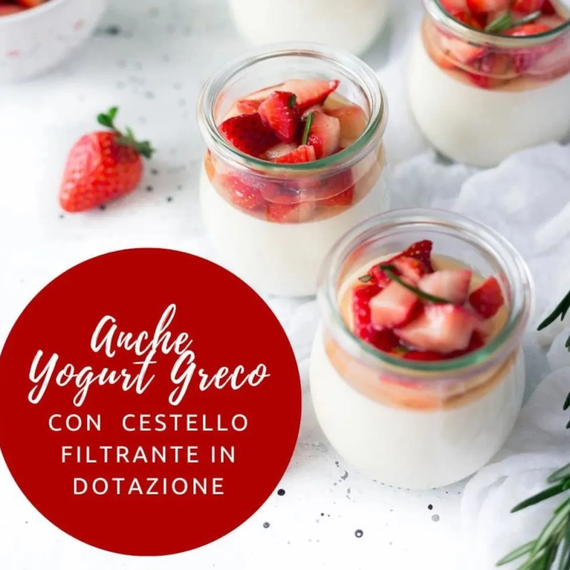 Yogurtera Yogurella para yogur clásico y griego de Ariete
